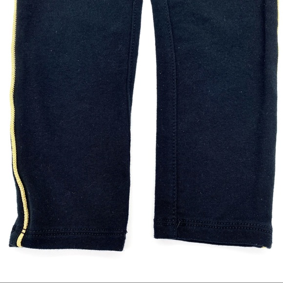 NWOT Cat & Jack Black Gold Stripe Leggings, 3T - Picture 7 of 11